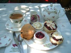 CP s cream tea at Peacocks