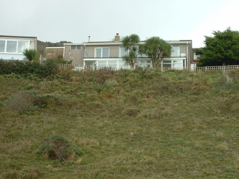 Our house from below