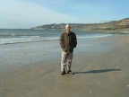 Chickpea and view to Lyme Regis