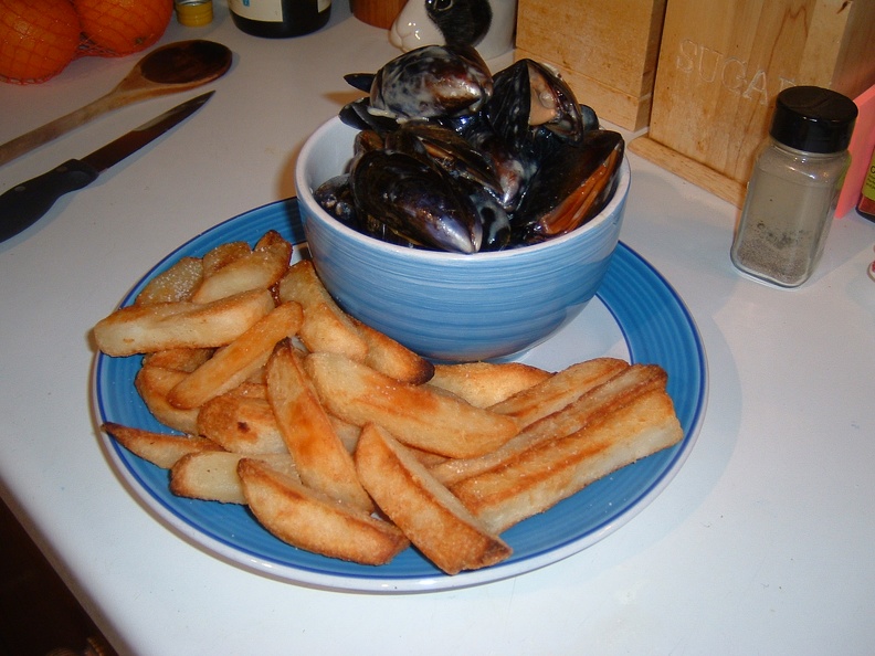 Moules and frites