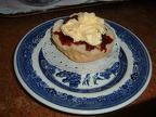 A perfectly loaded scone