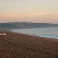 Torcross beach in the early morning