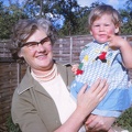29 Nanna and Wendy at home in the garden