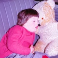 03 Wendy asleep with Big Ted in mini
