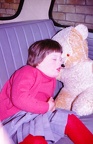 03 Wendy asleep with Big Ted in mini