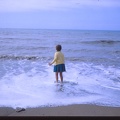 01 Wendy on Charmouth beach (5 years)