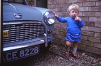 14 D and the mini car (17 months)