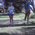 48 W and Susan on the putting green