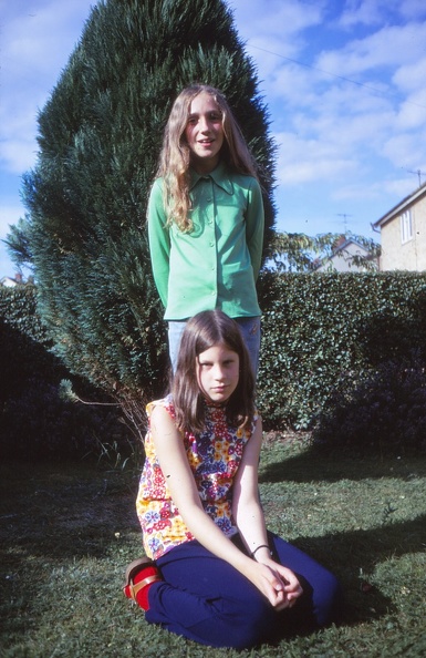 19 Wendy & Rachel in front garden no. 35.jpg