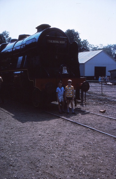 06 D and Duncan with the Royal Scot at Bressingham Gardens.jpg
