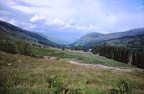 14 On the road from the power station along Glen Lyon