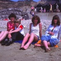 31 Mum,D,R&W on Charmouth beach