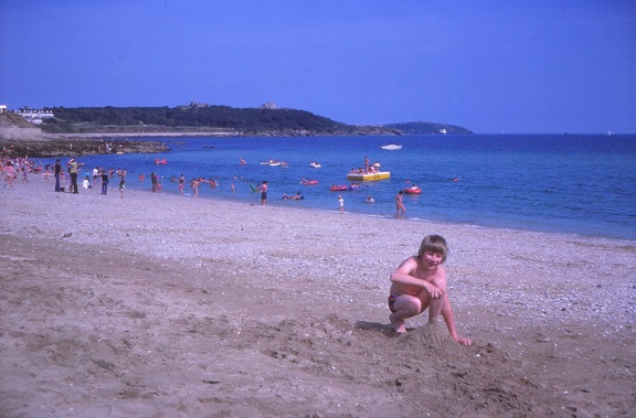 02 D on the beach at Falmouth (11 yrs)