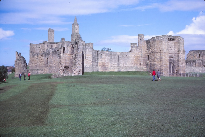 10 Doreen and W at Warkworth Castle.jpg