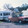 26 Bill, Doreen and caravan ready to leave site