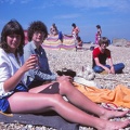 80 Doreen, W,D & Ross on Torcross beach