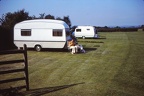 59 Doreen, Rossy and caravan at Sodding Chipbury