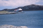27 Heb. Isles ferry approaching Lochmaddy harbour no. 1