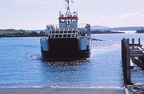 13 Ferry arriving Leverburgh to go to Newtonferry