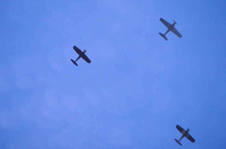 43 3 aircraft over no. 35 from Duxford air display.jpg
